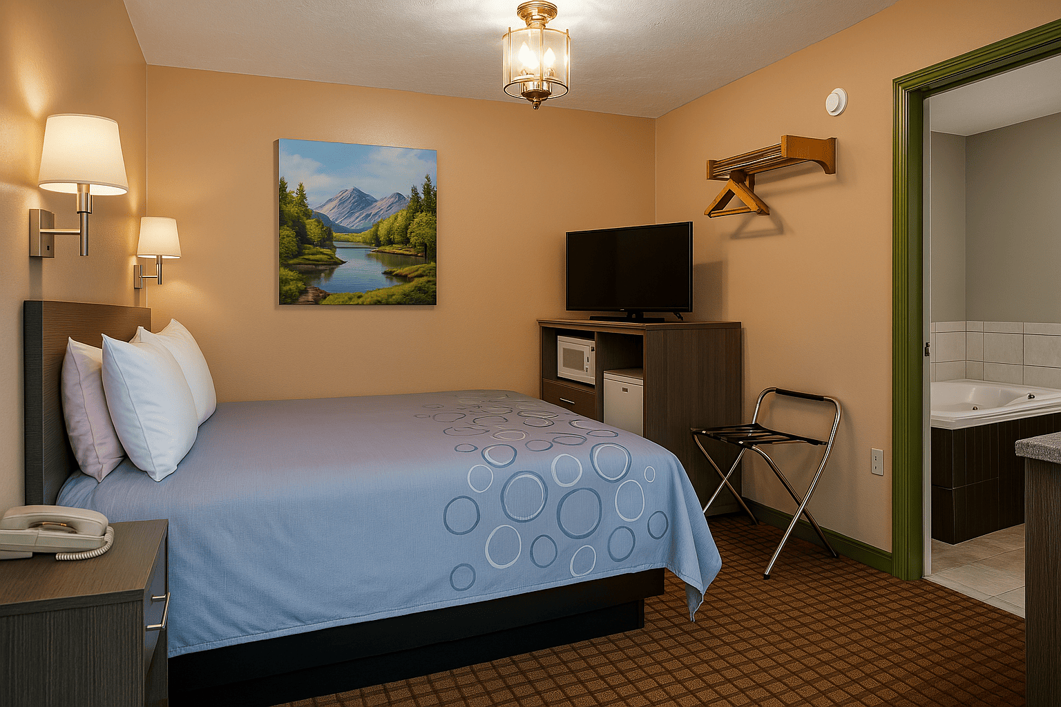 Queen Room with Spa Bath